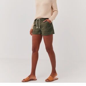 Pact Womens Olive Shorts Size S